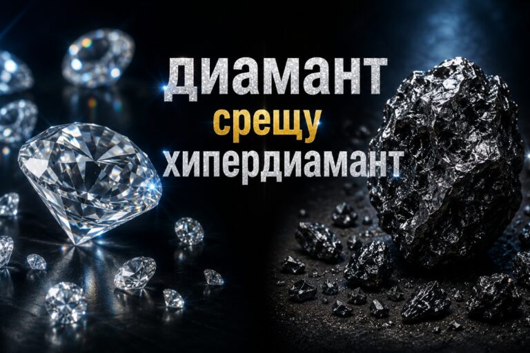 Защо диамантът не е най-твърдото вещество в света?