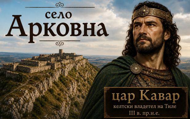 Бил ли е келтският цар Кавар владетел на крепостта край село Арковна?