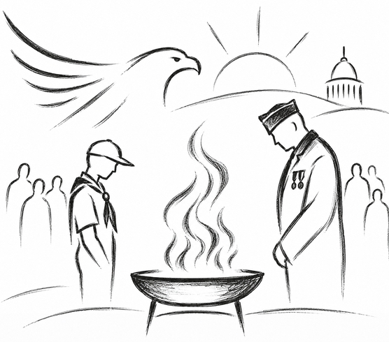Защо американски организации ритуално изгарят много американски знамена всяка година?