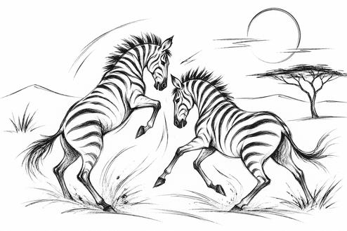 zebra